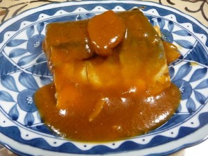 鯖の味噌煮　完成品